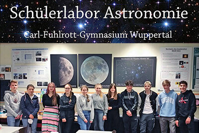 Projektkurs Astronomie Q1 2021 für Schüler des Carl-Fuhlrott-Gymnasiums