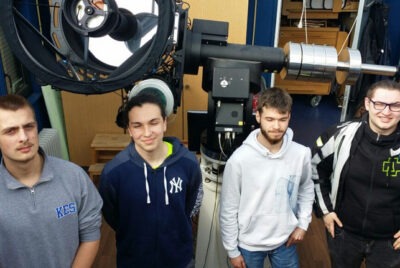 Projektkurse Astronomie 2024 in der Oberstufe Q1